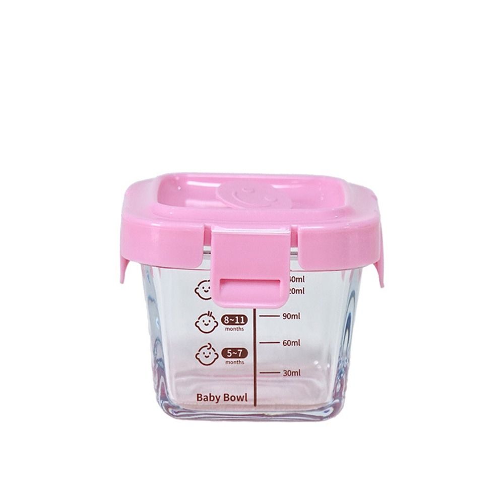 170ml Glass Food Storage Box F - Baby Food Jars Glass recension och pris