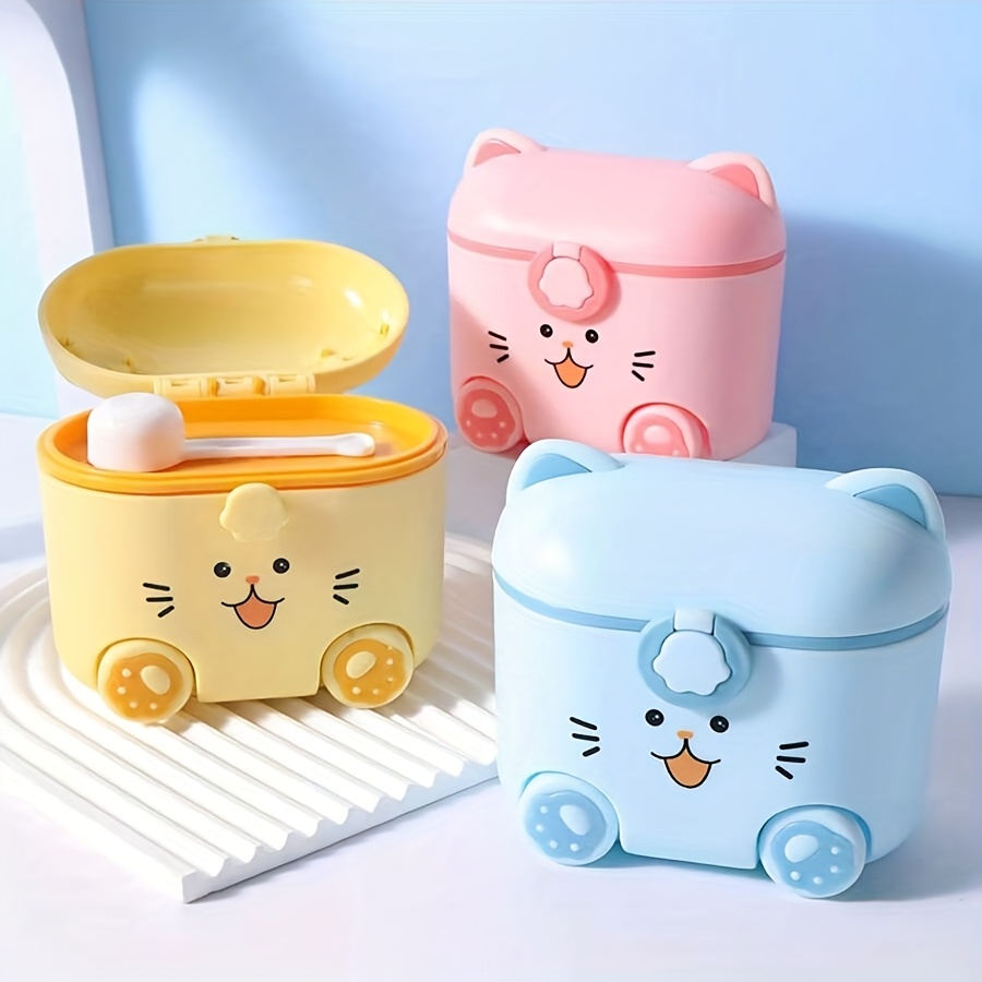 Cute Cat Milk Powder Container - Baby Food Plan recension och pris