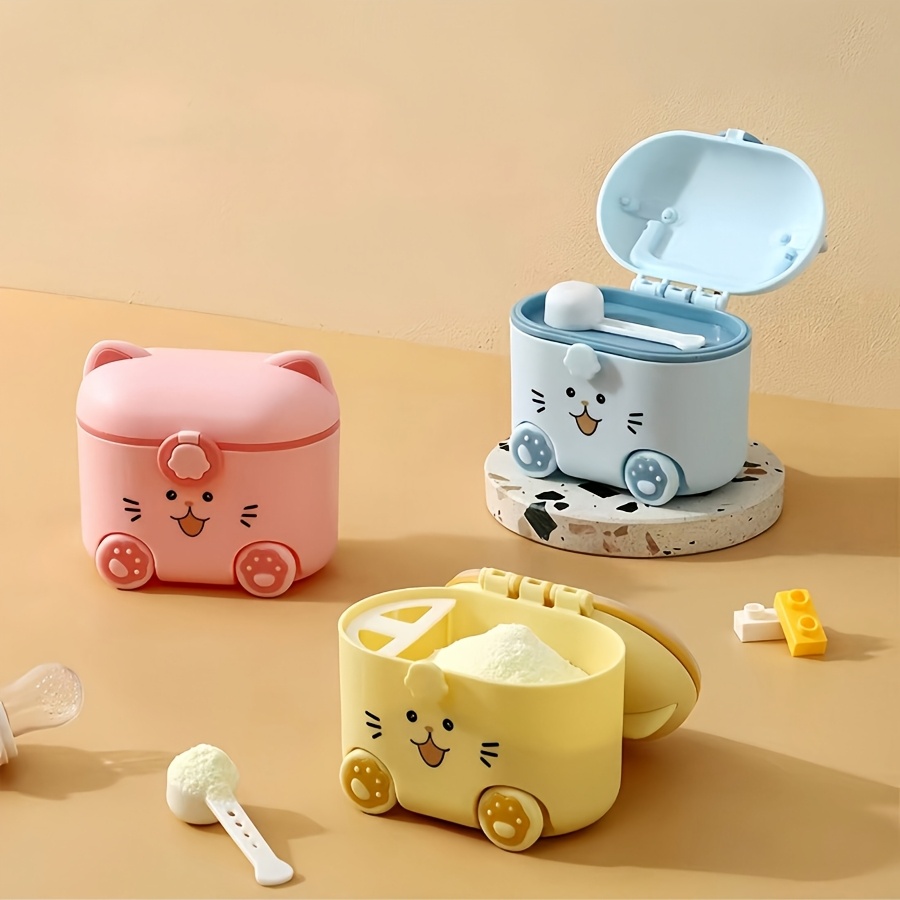Cute Cat Milk Powder Container - Baby Food Plan recension och pris