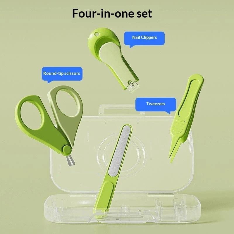 Food Grade Material 4Pcs Baby  - Baby Food Scissors recension och pris