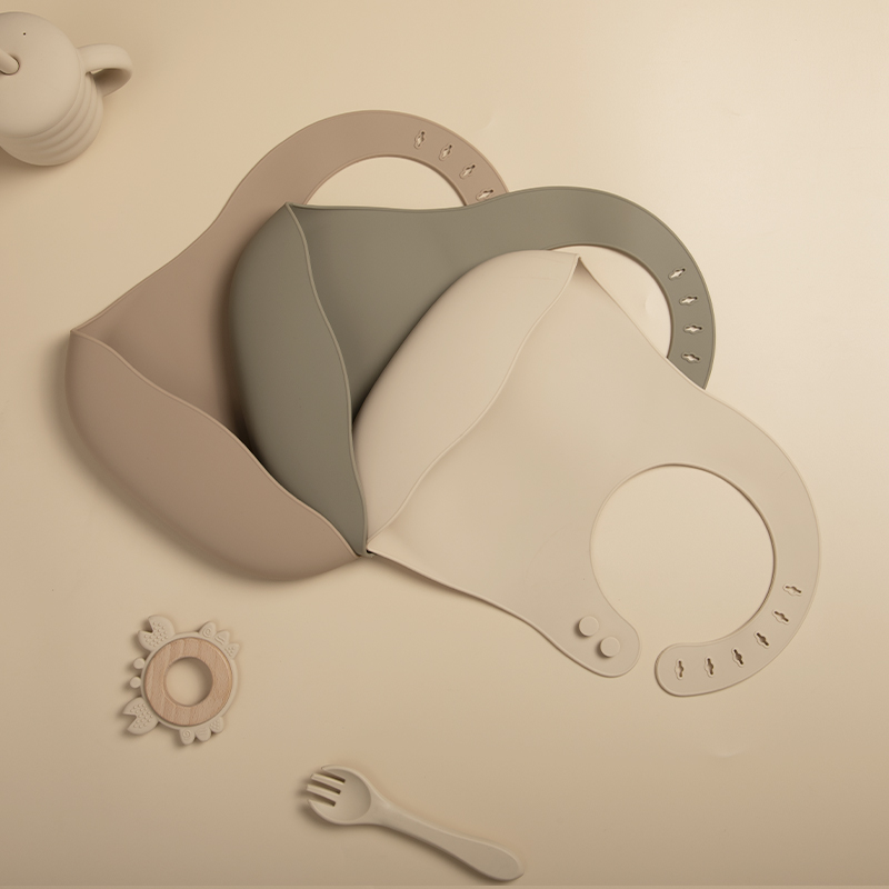 Silicone Baby Bibs BPA Free So - Baby Food Apron recension och pris