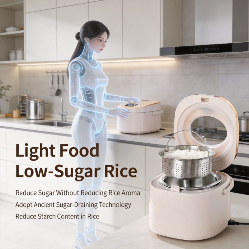 Smart Low Sugar Electric Rice  - Baby Food Steamer recension och pris