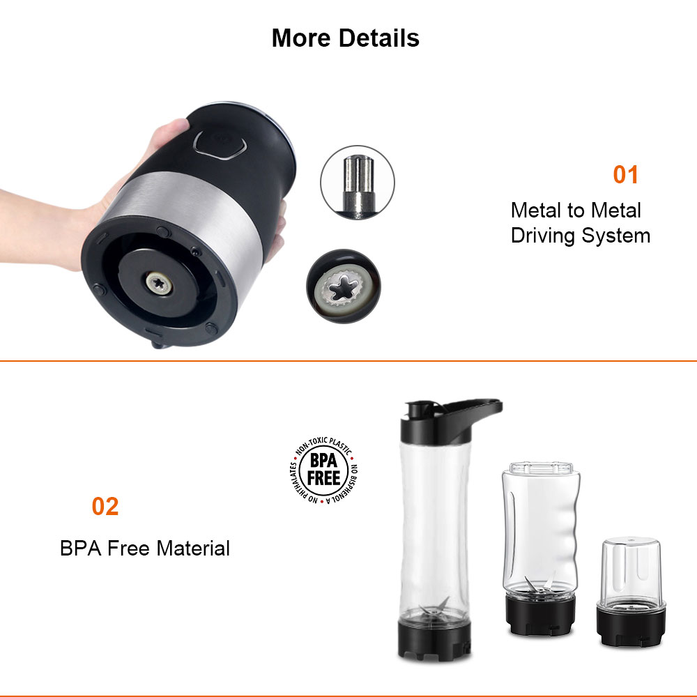 BPA FREE 500W Portable Persona - Dry Food Baby recension och pris