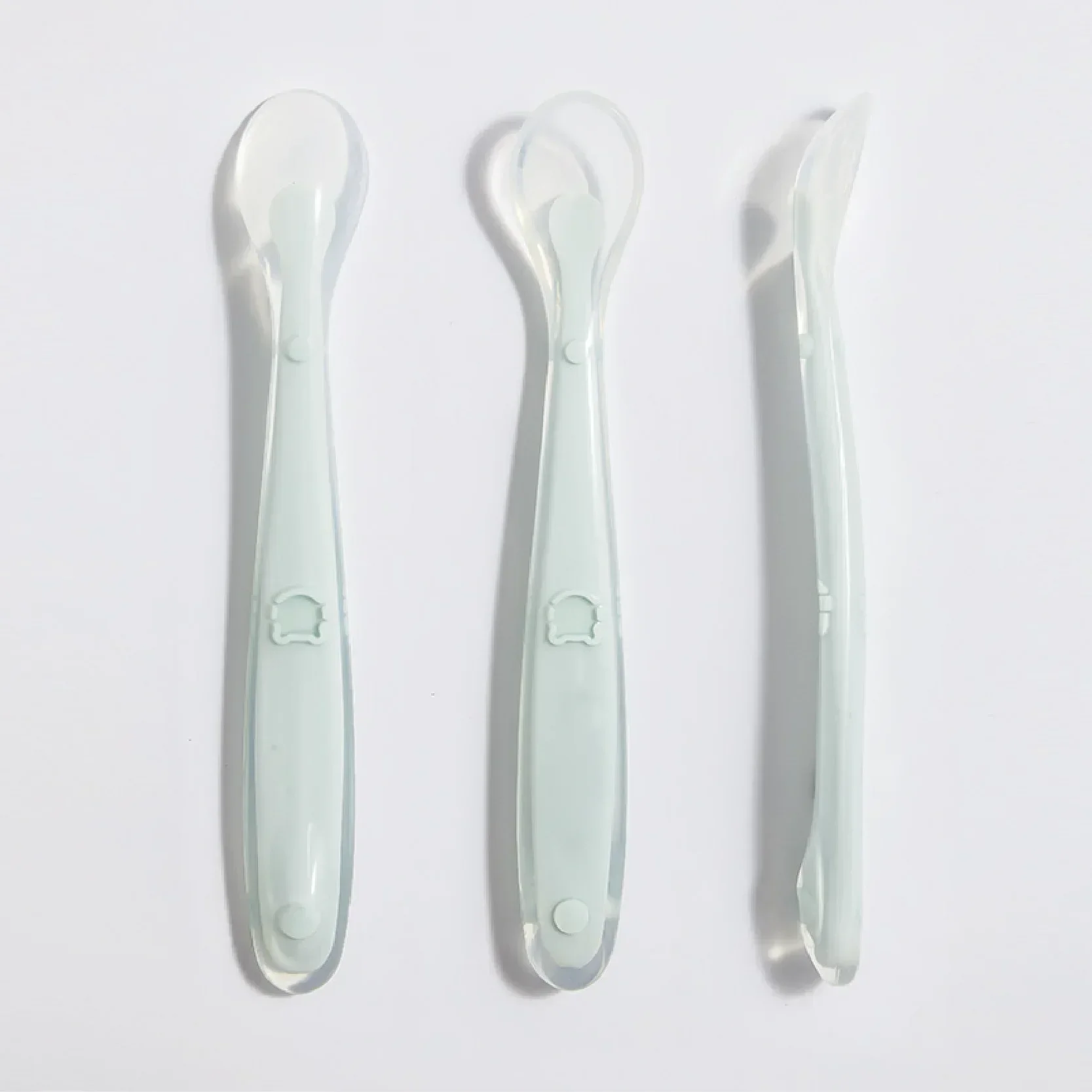 Soft Silicone Baby Spoon Toddl - Baby Food Utensil recension och pris