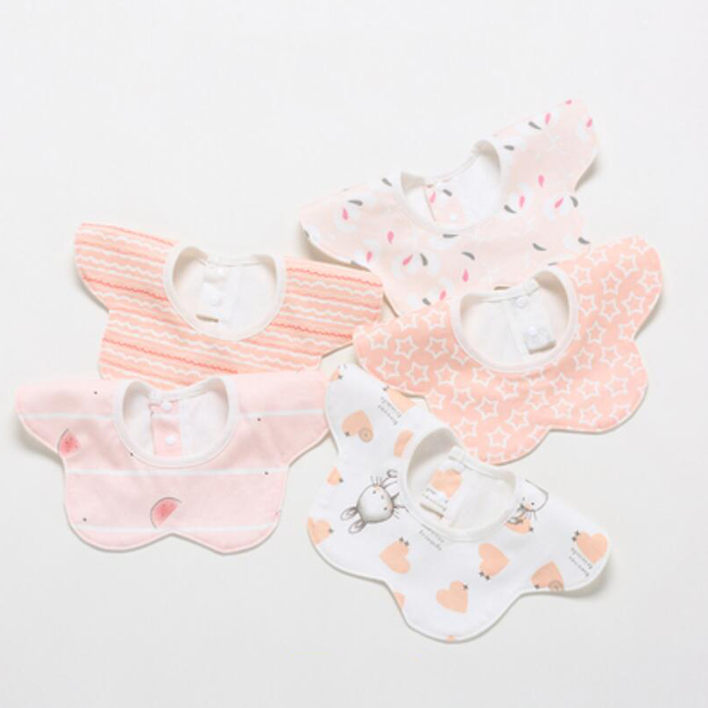 5Pcs/Lot Baby Bibs Waterproof  - Baby Food Apron recension och pris