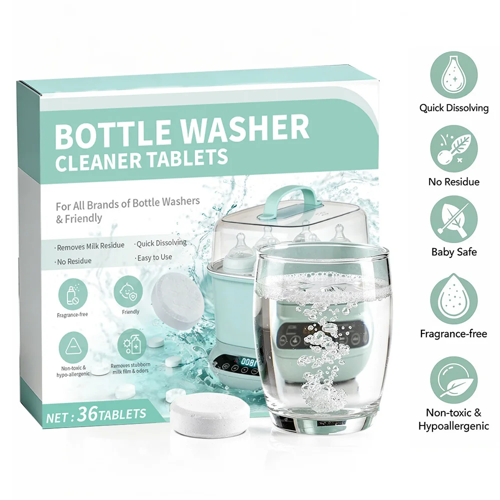Baby Bottle Descaling Tablets  - Baby Food Bottle recension och pris