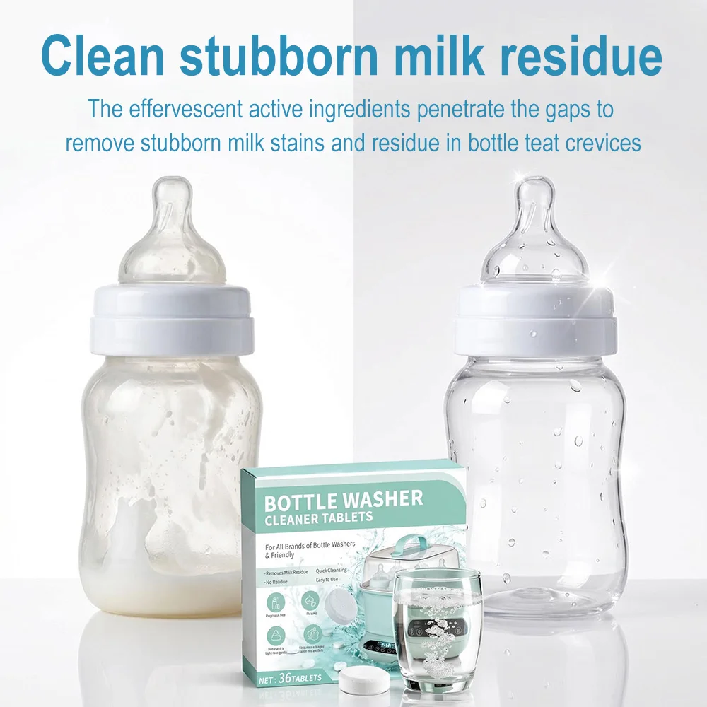 Baby Bottle Descaling Tablets  - Baby Food Bottle recension och pris