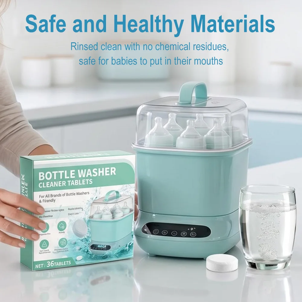 Baby Bottle Descaling Tablets  - Baby Food Bottle recension och pris