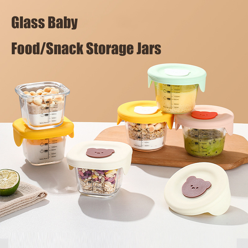 180ml Glass Baby Food Storage  - Baby Food Jars Glass recension och pris