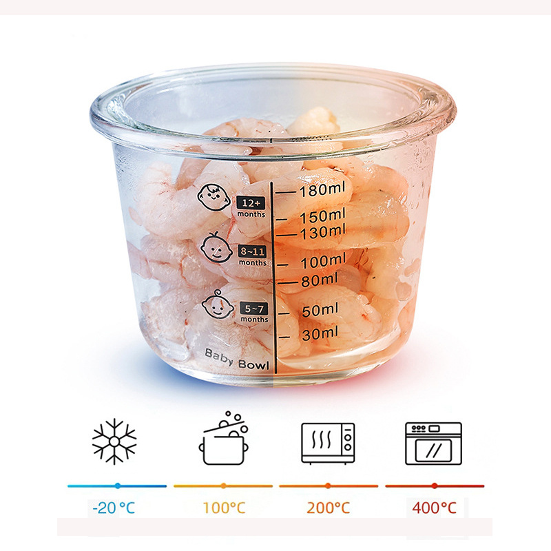 180ml Glass Baby Food Storage  - Baby Food Jars Glass recension och pris