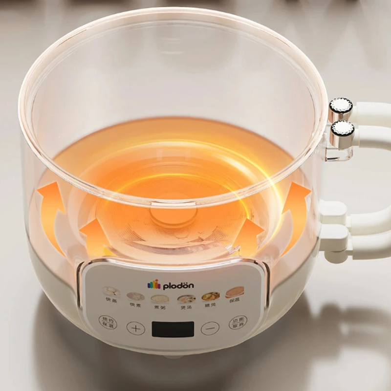 1.6L Electric Cooking Pot Mult - Baby Food Steamer recension och pris