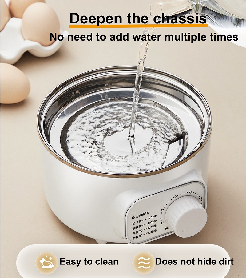 400W Multifunctional Egg Cooke - Baby Food Steamer recension och pris