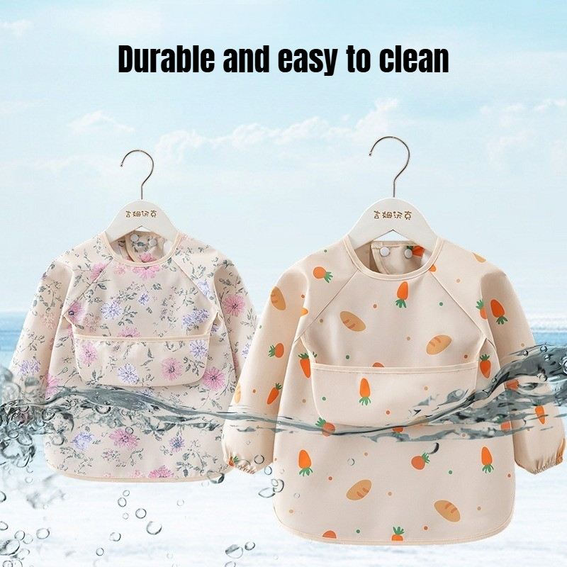 1PC Child Feeding Bib Waterpro - Baby Food Apron recension och pris