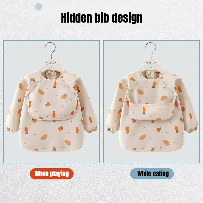 1PC Child Feeding Bib Waterpro - Baby Food Apron recension och pris