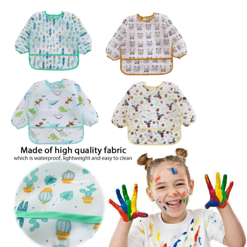 Baby Bibs New Cute Children Ba - Baby Food Apron recension och pris
