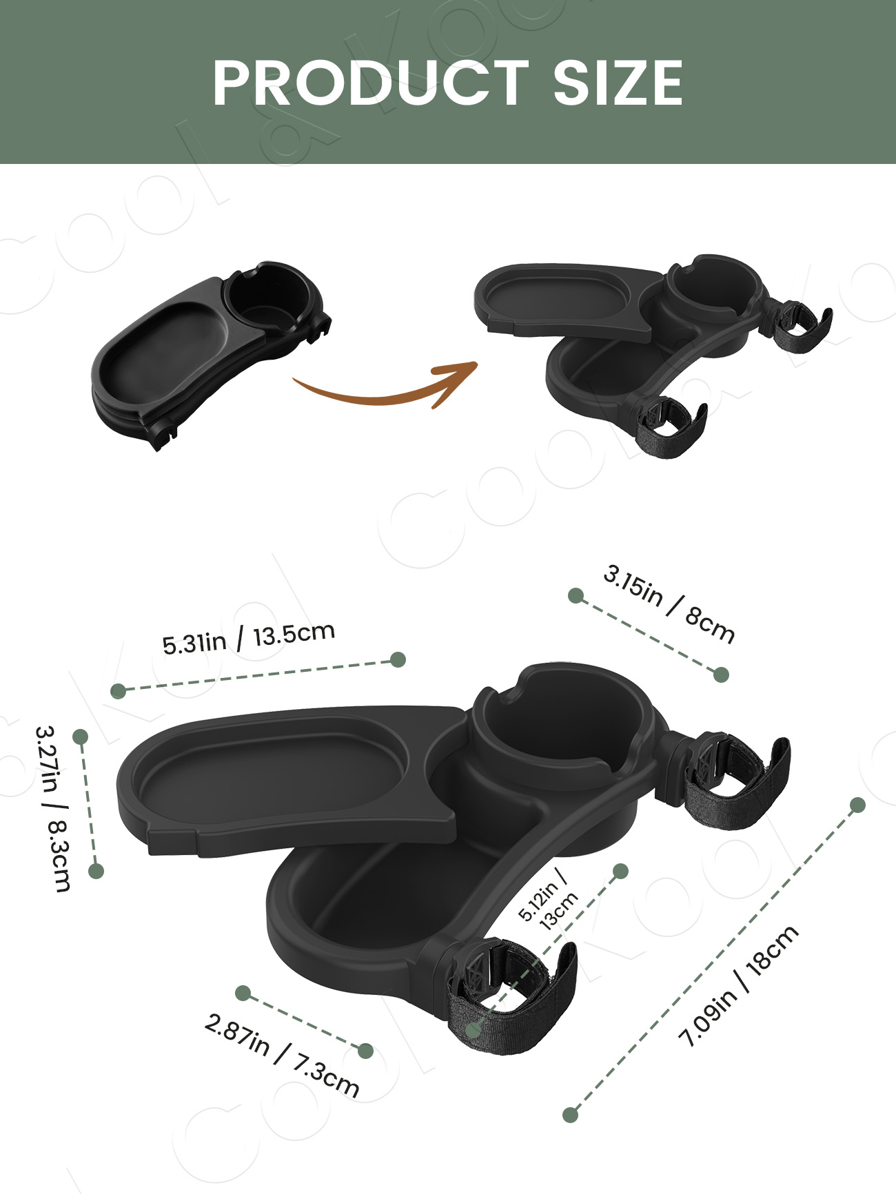 Universal Stroller Snack Tray, - Snack Cup Toddler recension och pris
