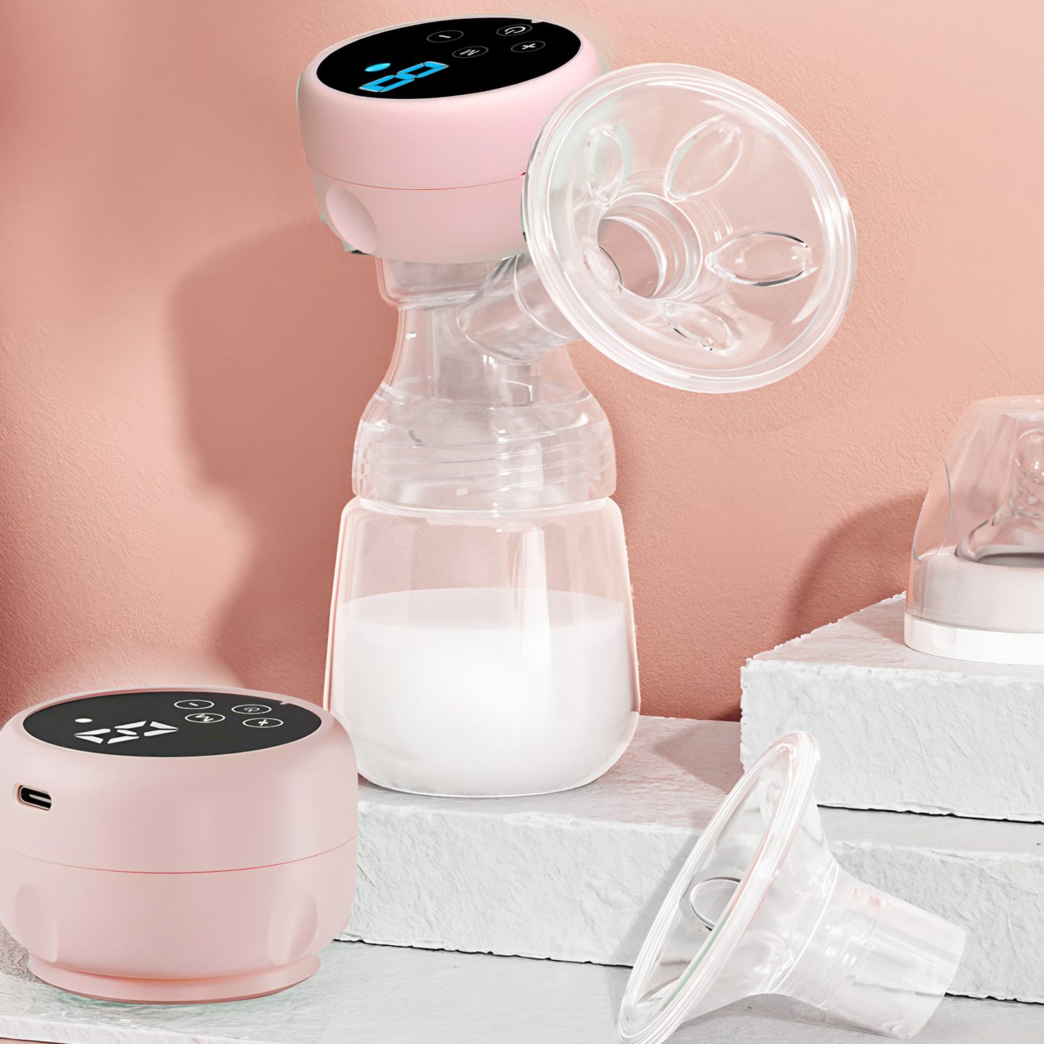 2IN1 Electric Breast Pump Smar - Baby Food Bottle recension och pris