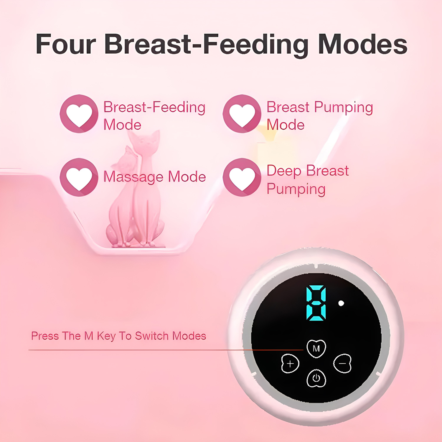 2IN1 Electric Breast Pump Smar - Baby Food Bottle recension och pris