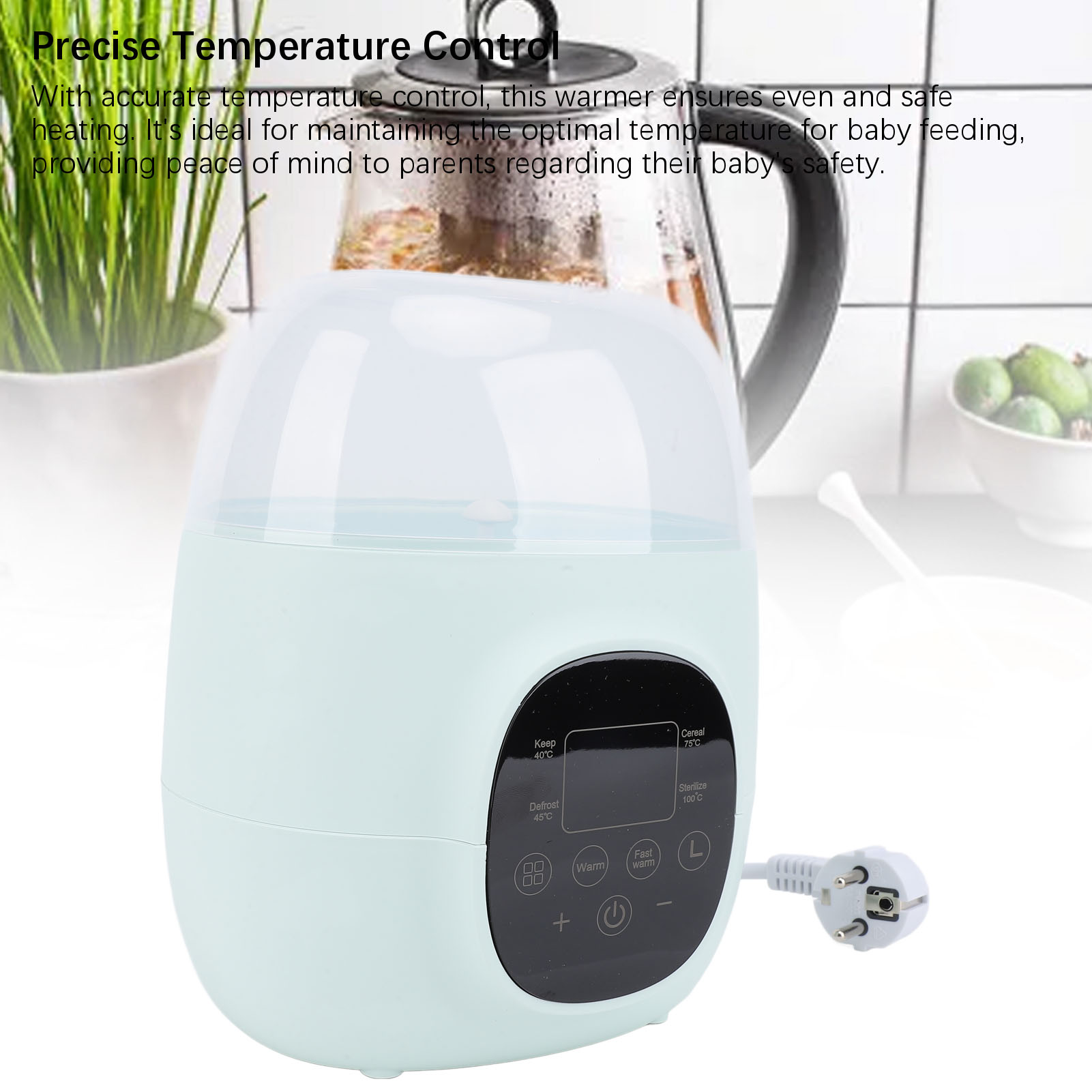Baby Bottle Warmer 200W PP Mul - Baby Food Bottle recension och pris