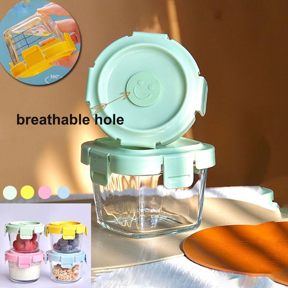Fashion 170ml Food Storage Box - Baby Food Jars Glass recension och pris