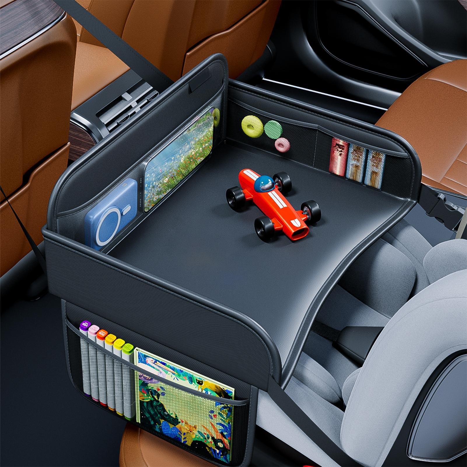PU Leather Kids Travel Tray fo - Snack Cup Toddler recension och pris