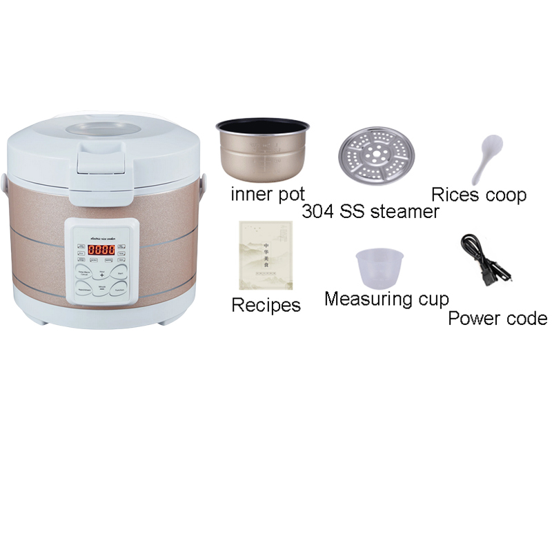 12-24V 220V Rice Cooker Soup S - Baby Food Steamer recension och pris