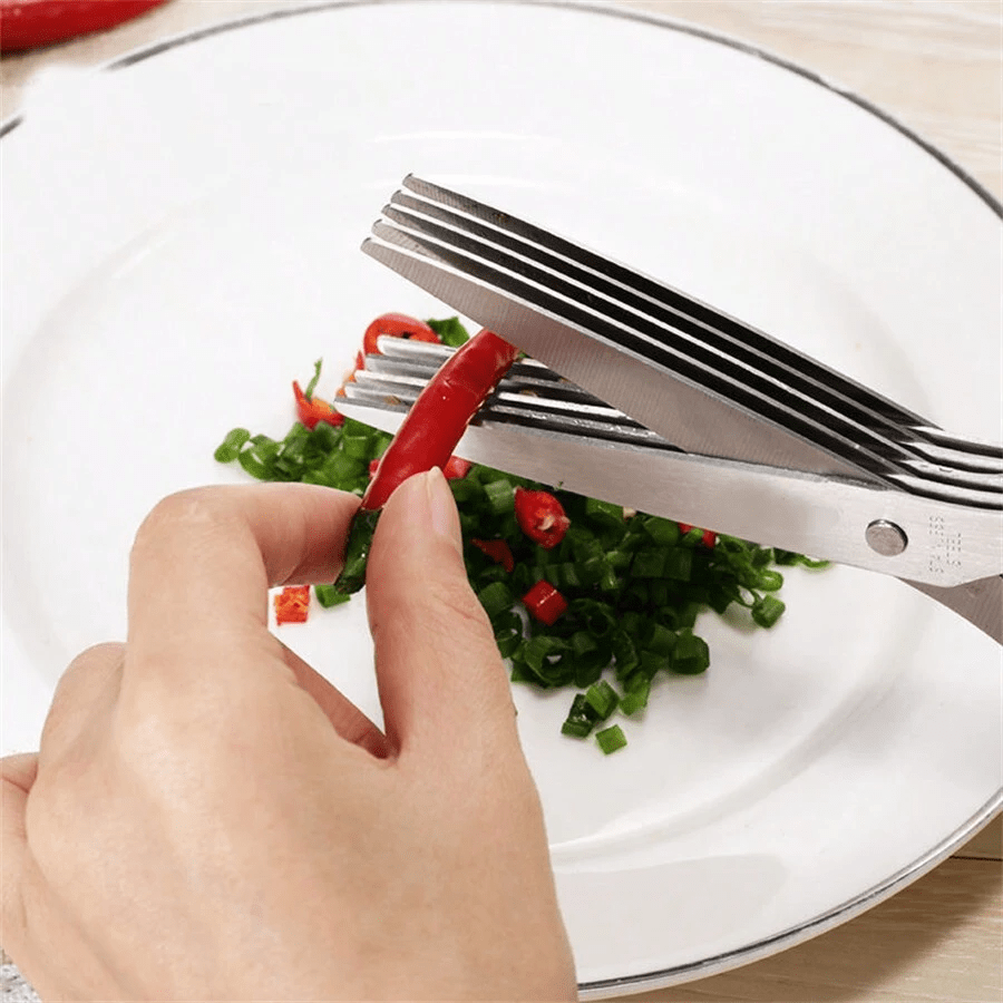 5-layer scallion chopper multi - Baby Food Scissors recension och pris