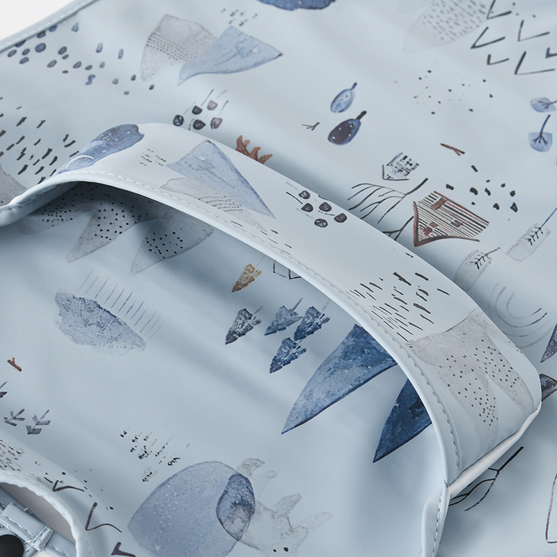 Newborn Baby Bibs Blouse Water - Baby Food Apron recension och pris
