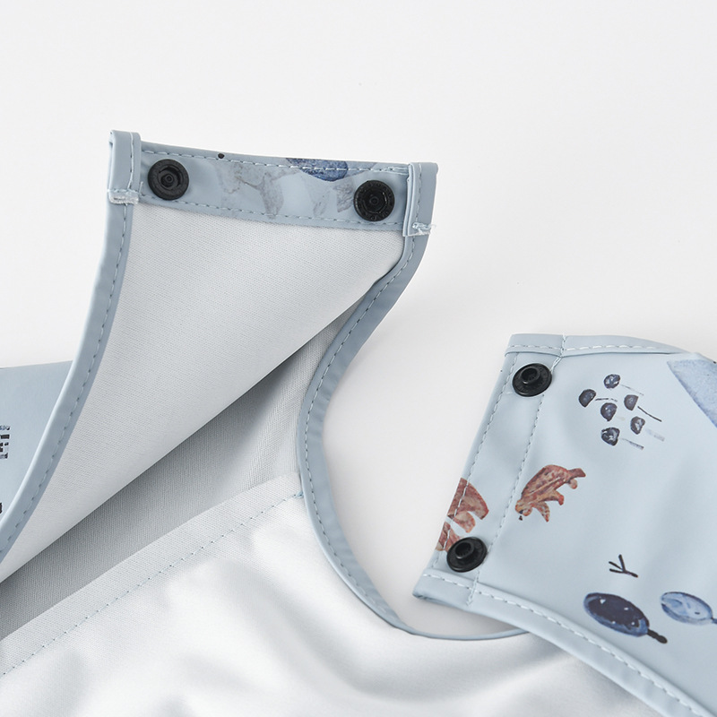 Newborn Baby Bibs Blouse Water - Baby Food Apron recension och pris