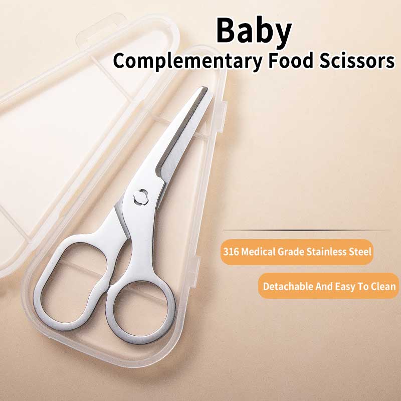 TUPI - Stainless Steel Scissor - Baby Food Scissors recension och pris